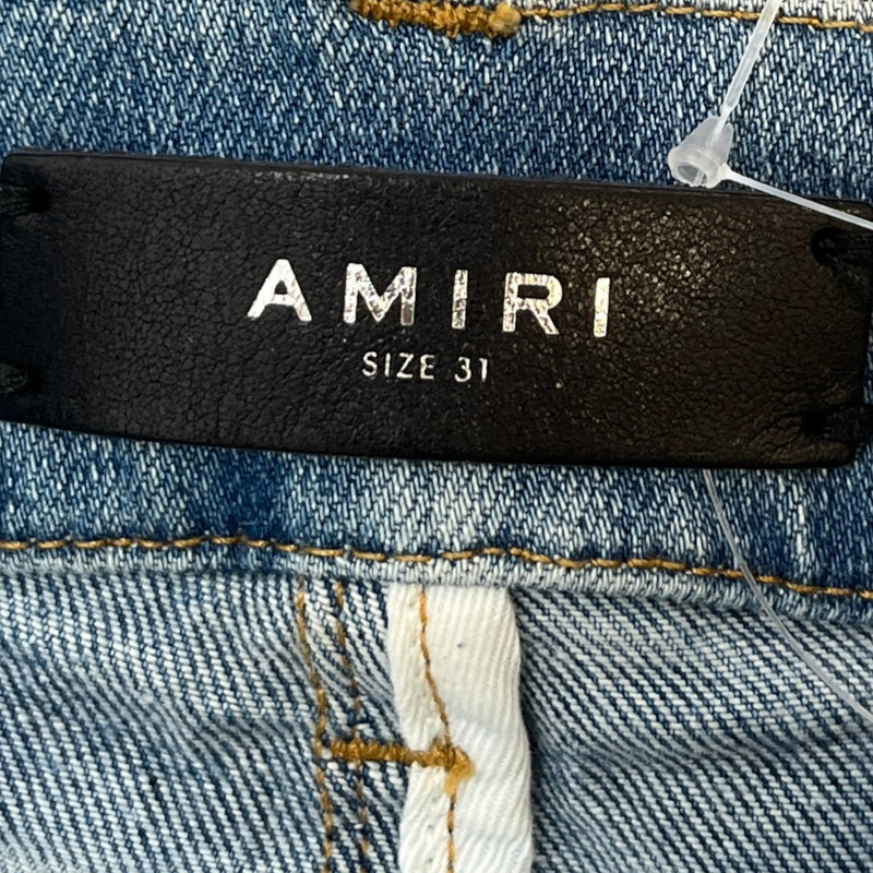 Men's Distressed Jeans Blue Size S / W31