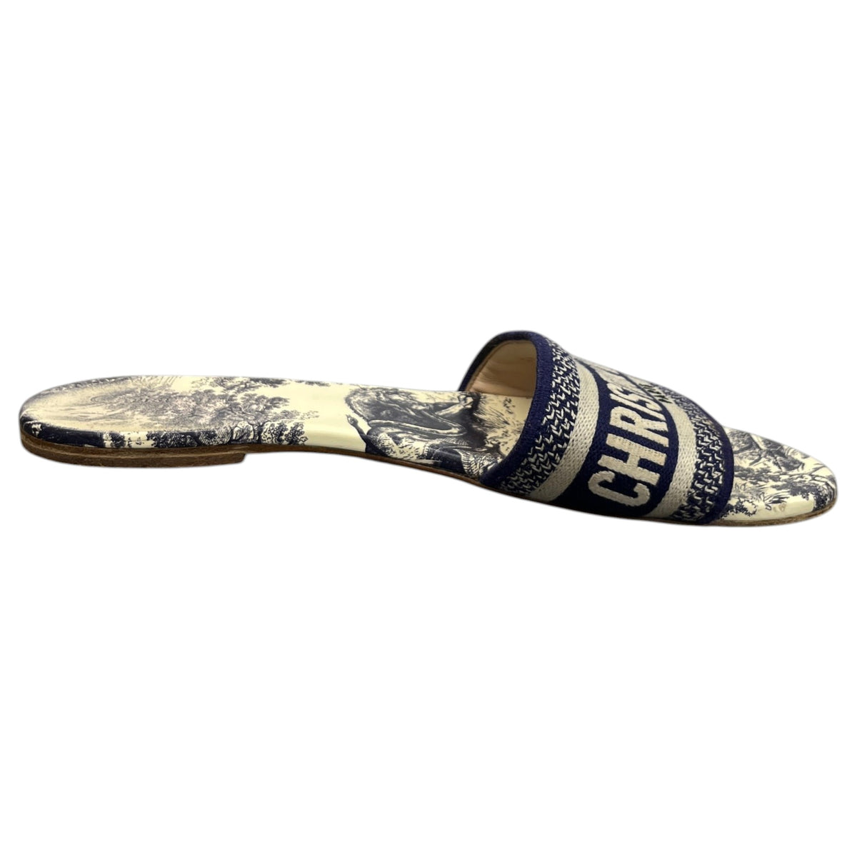 Women's Dway Slides Navy Size UK 7 / EU 40 - Photo 4