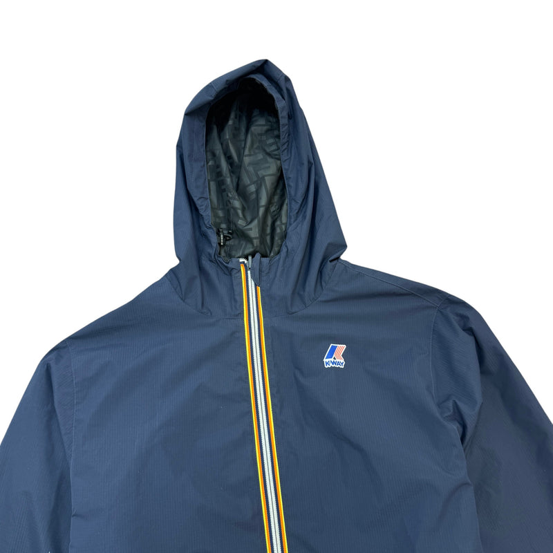 Men's X K-Way Reversible Windbreaker Black Size S