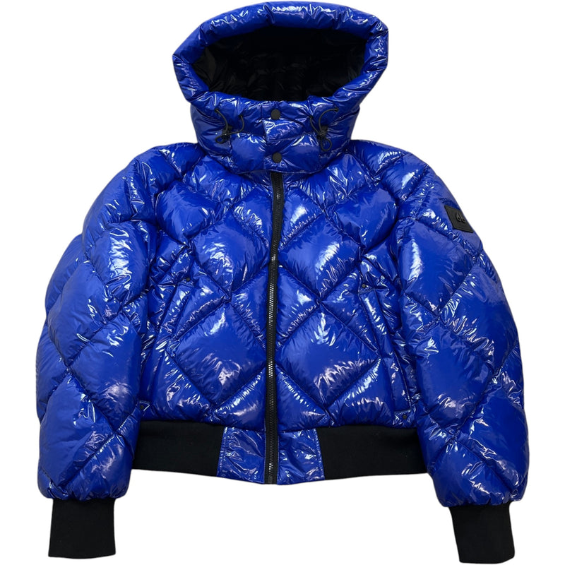 Women's Bankhead Bomber Down Jacket Blue Size L