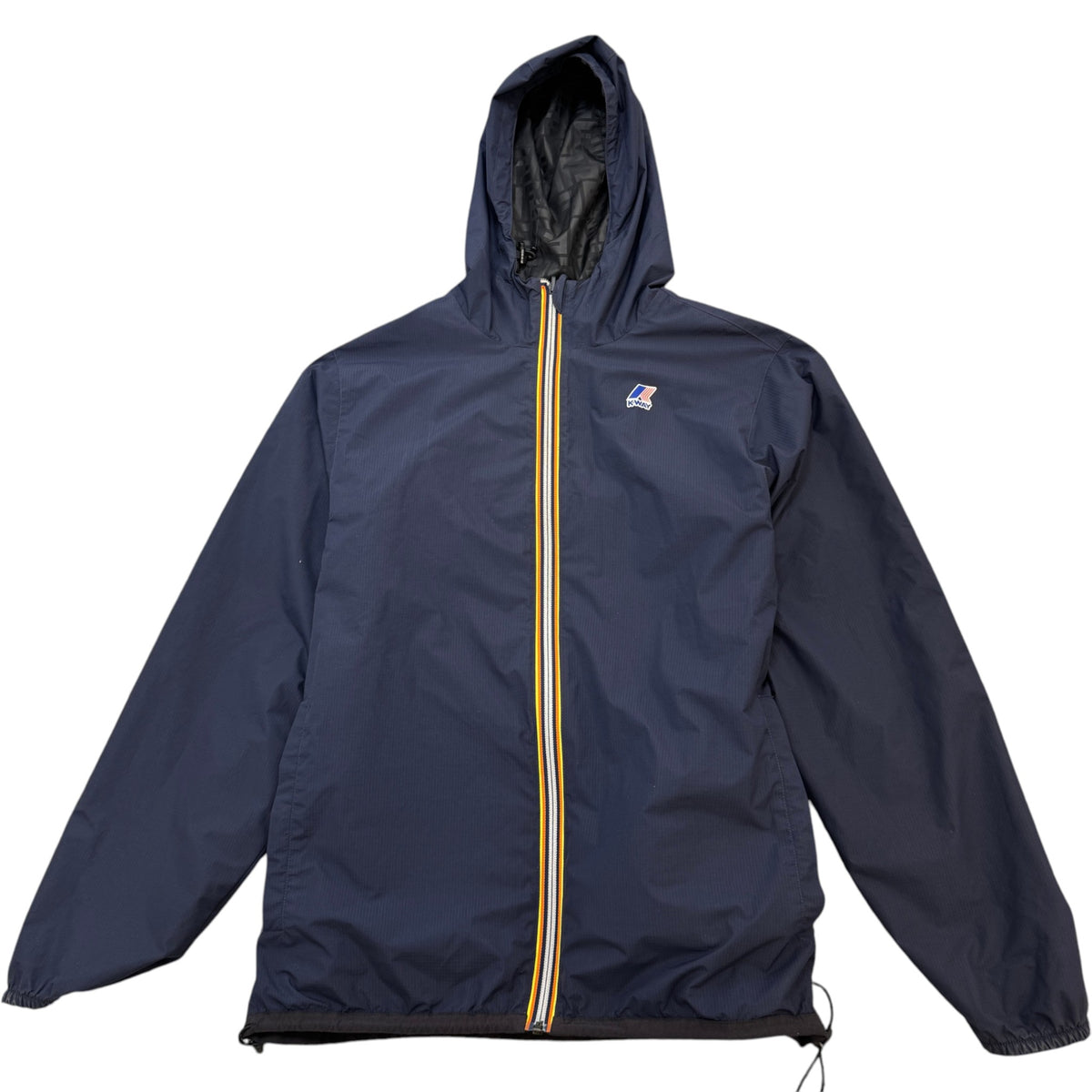 Men's X K-Way Reversible Windbreaker Black Size S - Photo 2