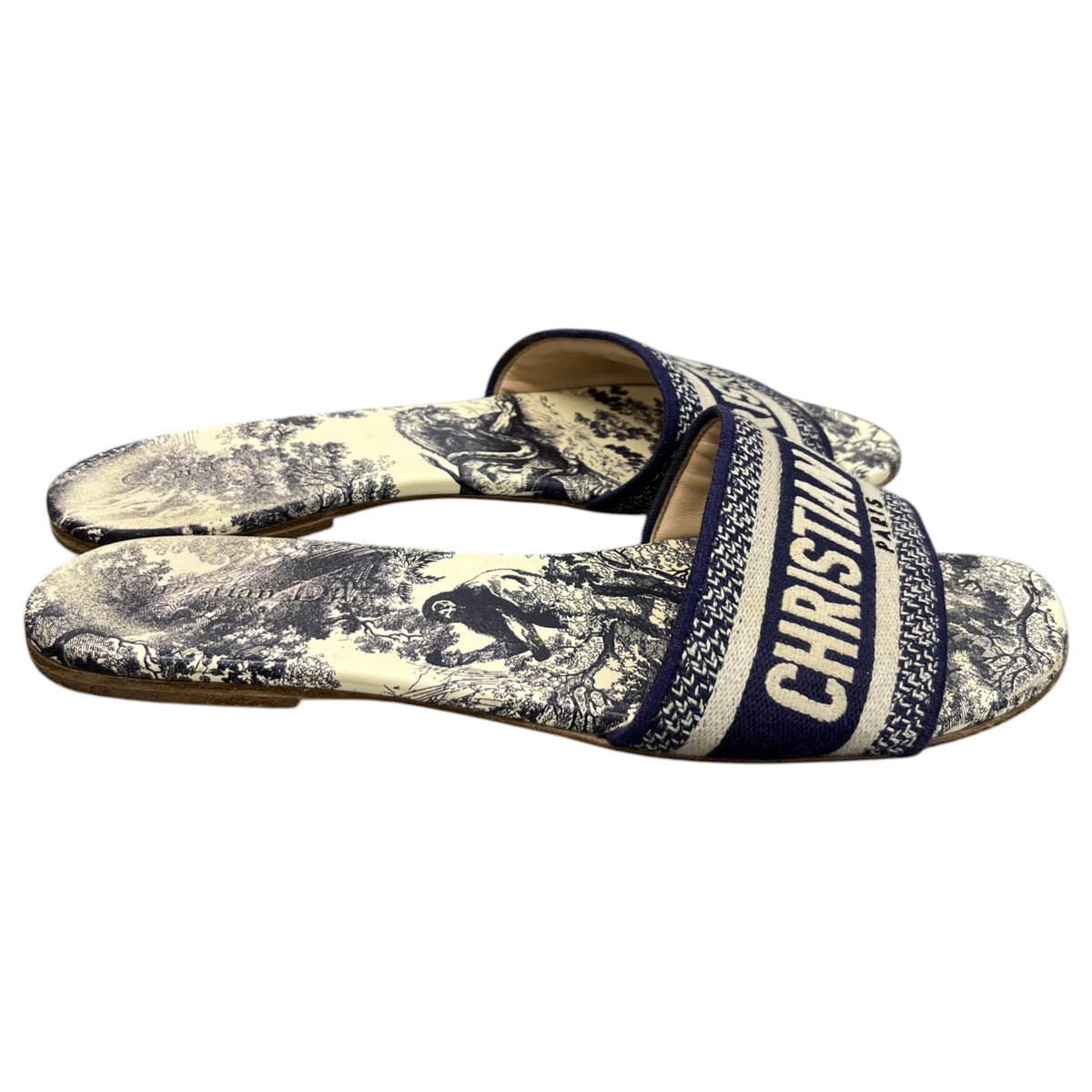 Women's Dway Slides Navy Size UK 7 / EU 40 - Photo 8