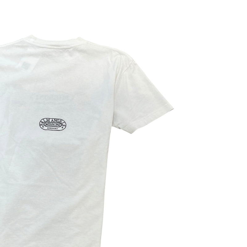Men's X Missoni Sport Logo T-Shirt White Size S