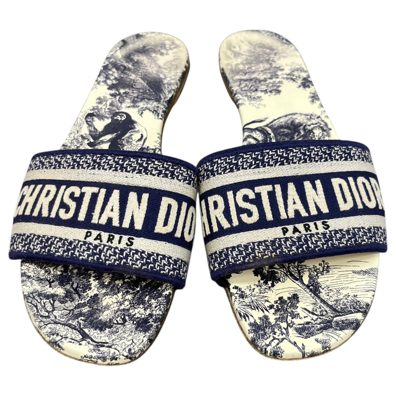 Women's Dway Slides Navy Size UK 7 / EU 40