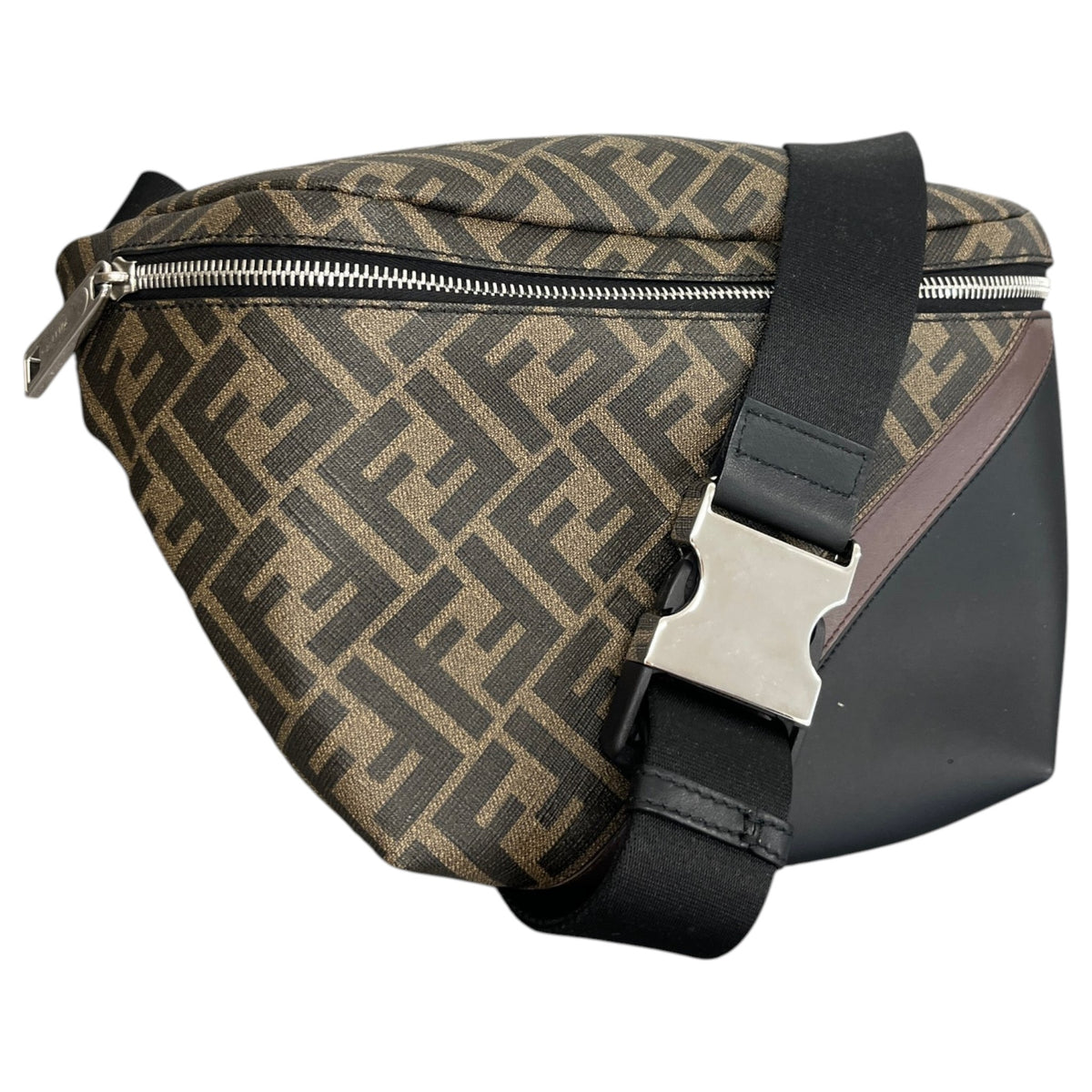Men's FF Zucca Belt Bag Brown - Photo 5