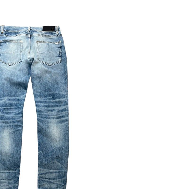 Men's Distressed Jeans Blue Size S / W31