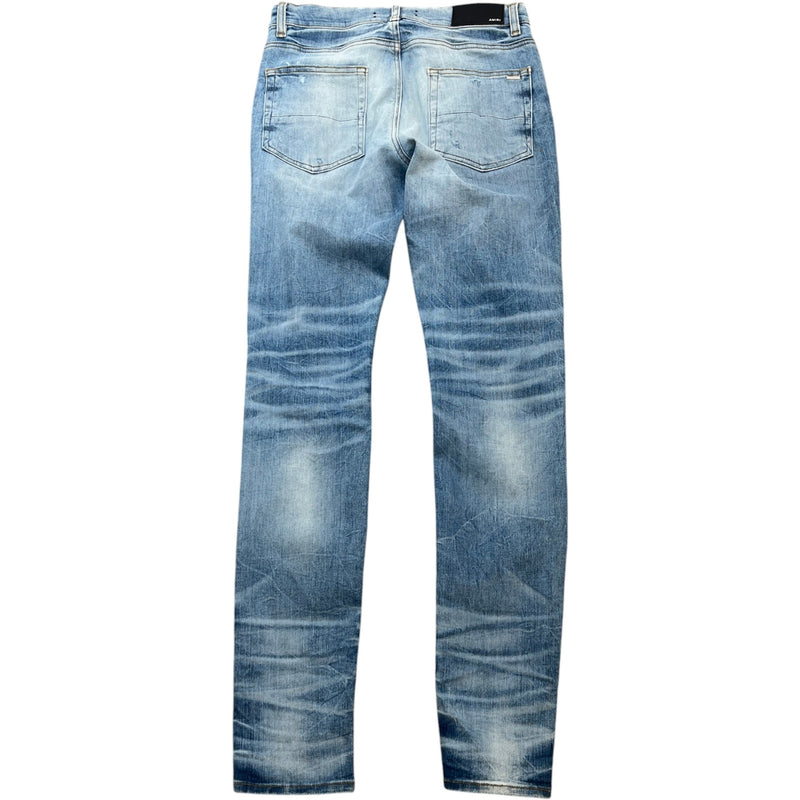 Men's Distressed Jeans Blue Size S / W31
