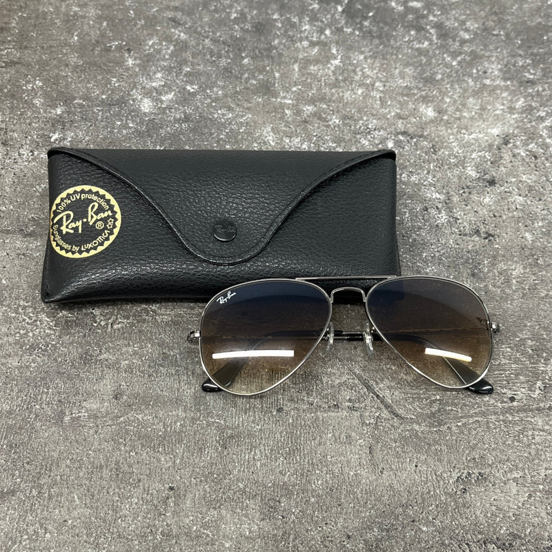 Women's Aviator Sunglasses Silver