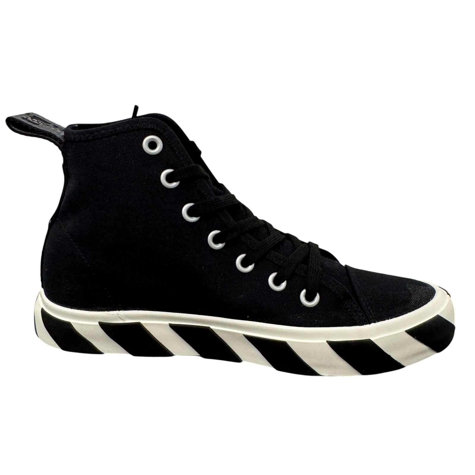 Men's Vulcanized High Trainers Black Size EU 40 / UK 6 - Photo 5