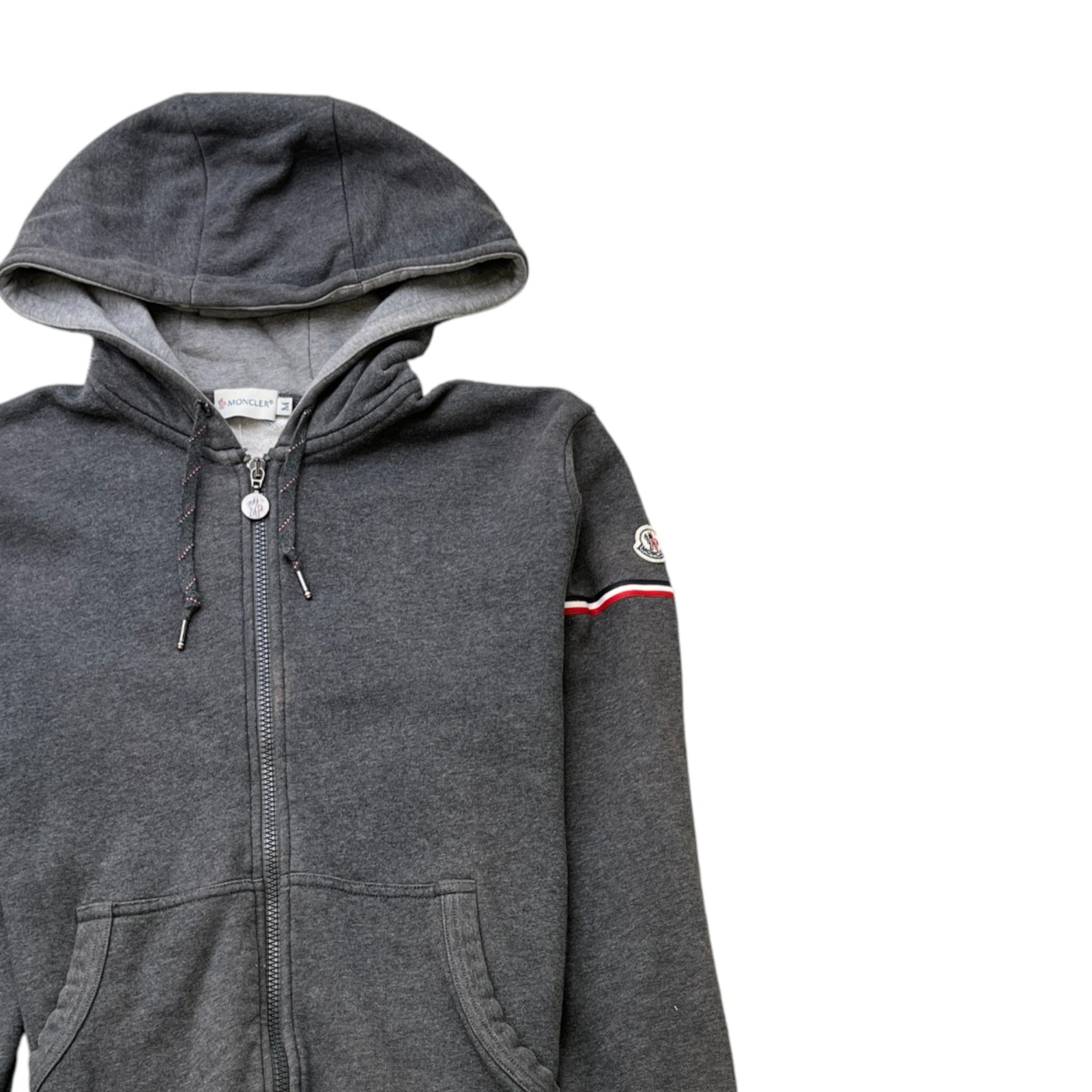 Men's Maglia Hoodie Grey Size M - Photo 3