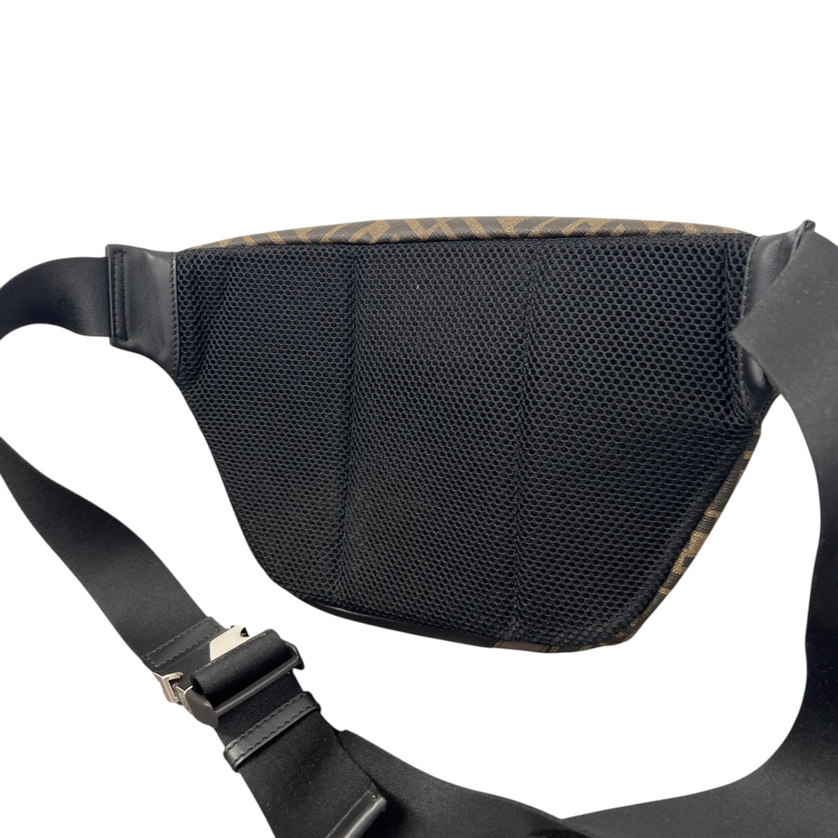 Men's FF Zucca Belt Bag Brown - Photo 9