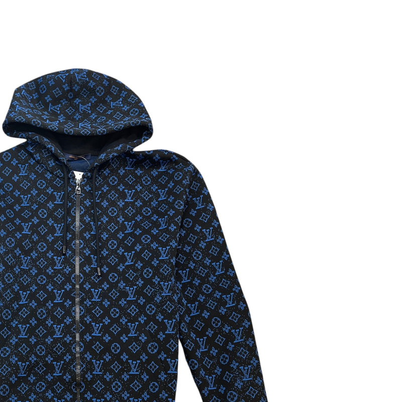 Men's Monogram Hoodie Black Size XL