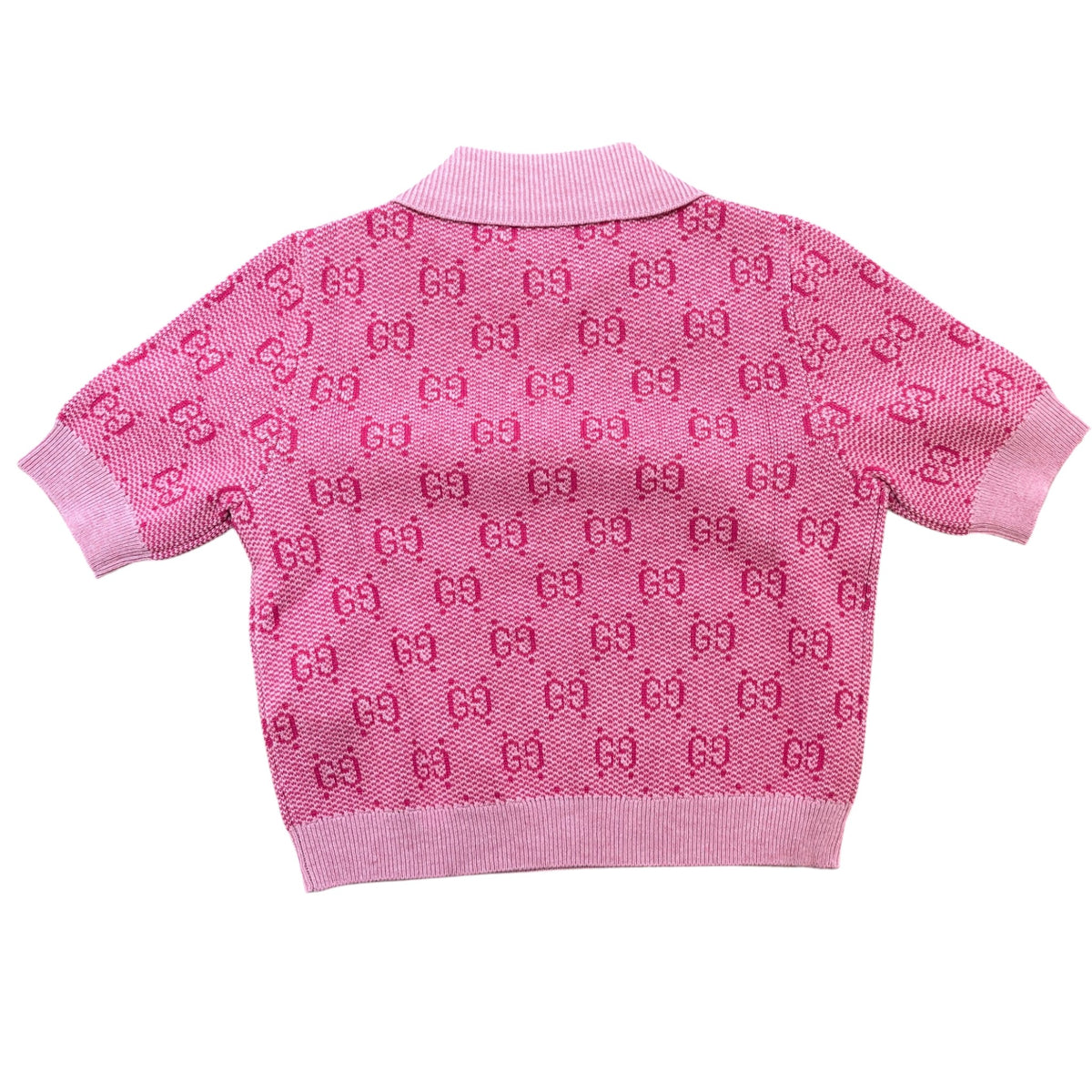 Women's GG Supreme Polo Shirt Pink Size XS / UK 6 - Photo 2