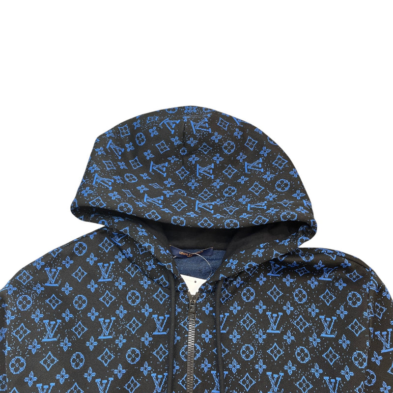 Men's Monogram Hoodie Black Size XL