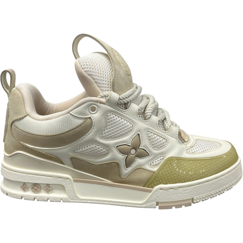 Men's Lv Skate Low Trainers White Size EU 41 / UK 7