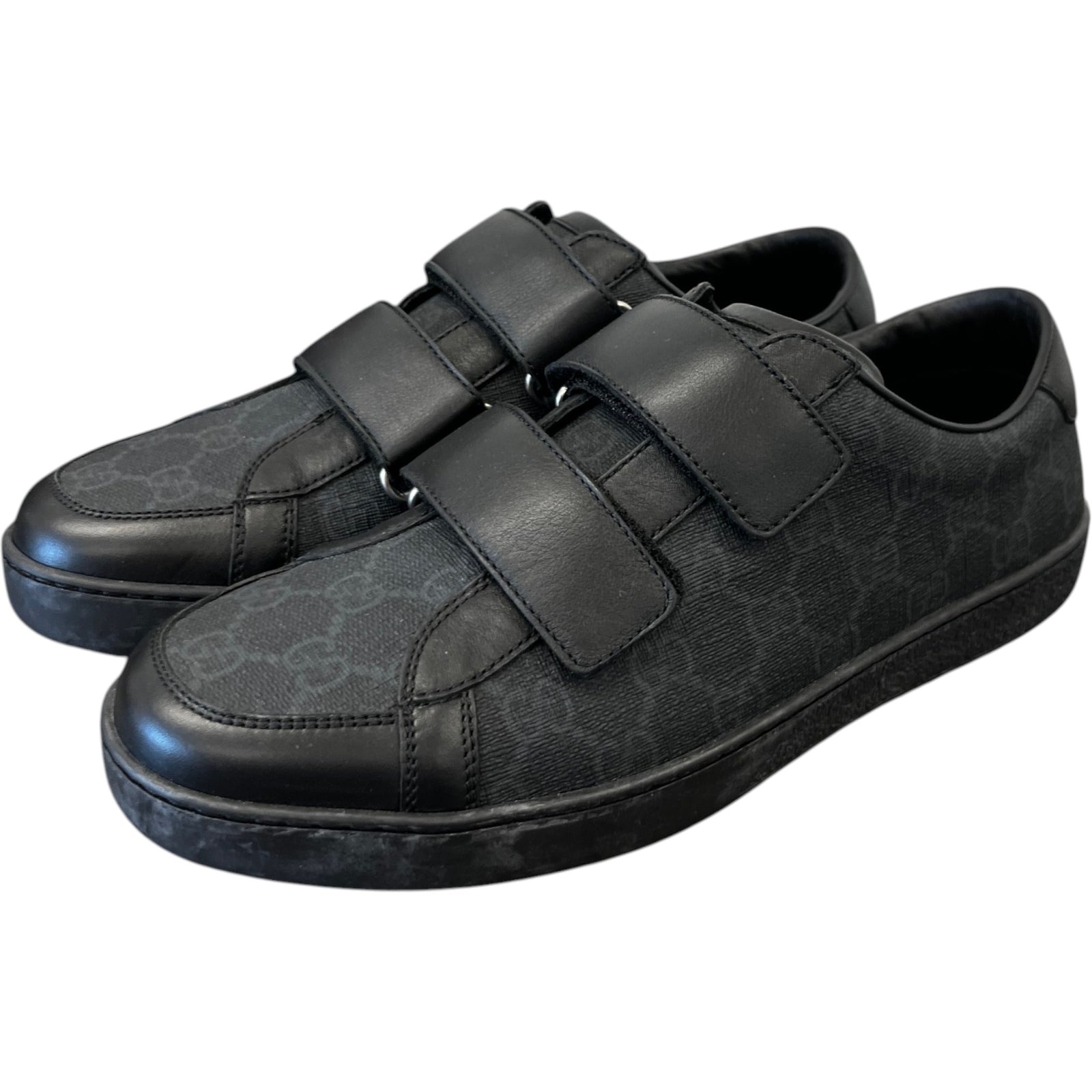 Women's Gg Supreme Ace Low Trainers Black Size EU 38.5 / UK 5.5 - Photo 9