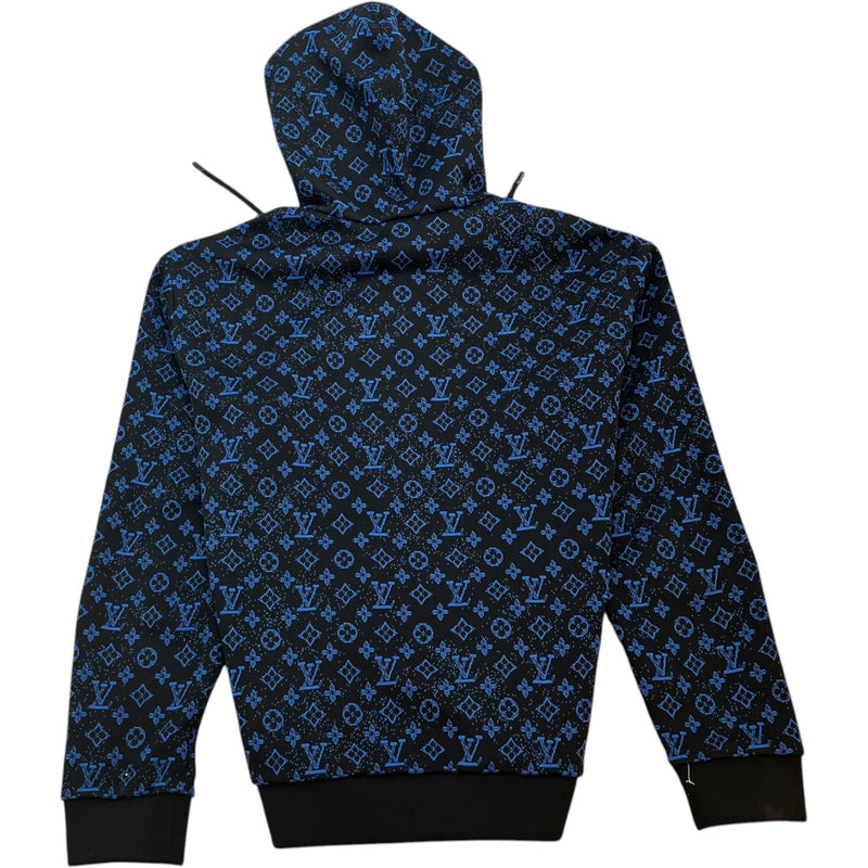 Men's Monogram Hoodie Black Size XL