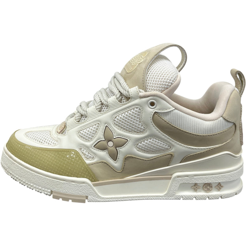 Men's Lv Skate Low Trainers White Size EU 41 / UK 7
