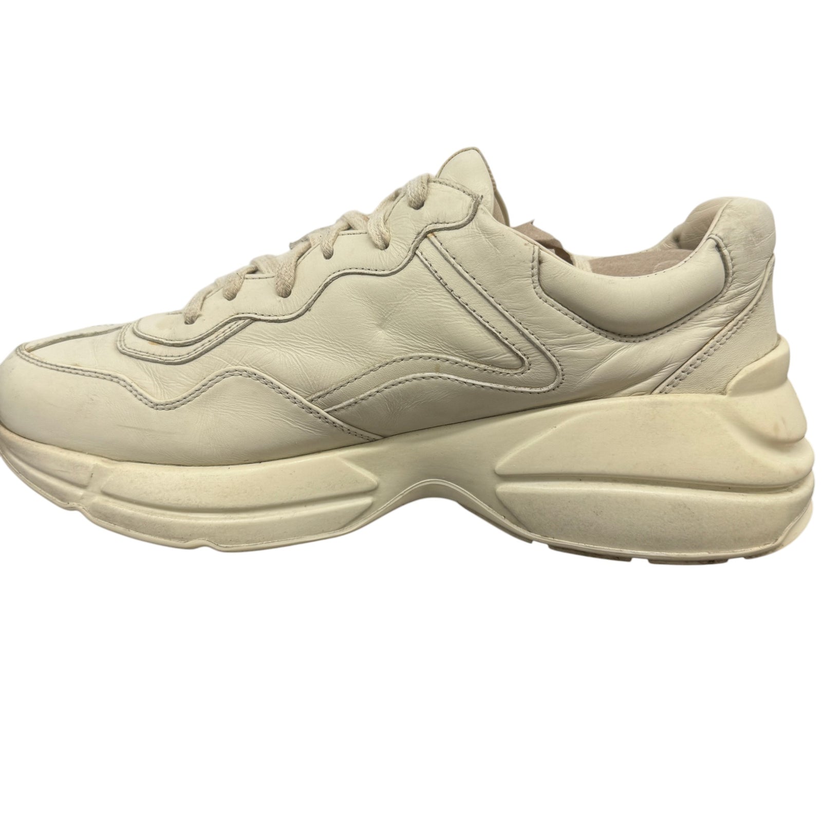 Men's Rhyton Low Trainers Beige Size EU 42.5 / UK 8.5 - Photo 2