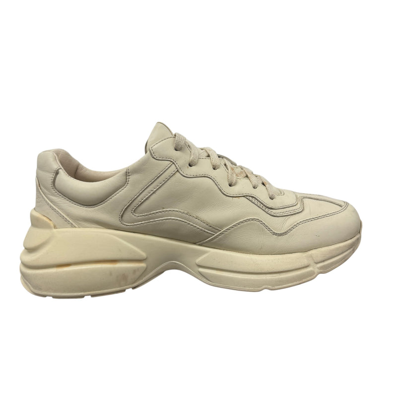 Men's Rhyton Low Trainers Beige Size EU 42.5 / UK 8.5