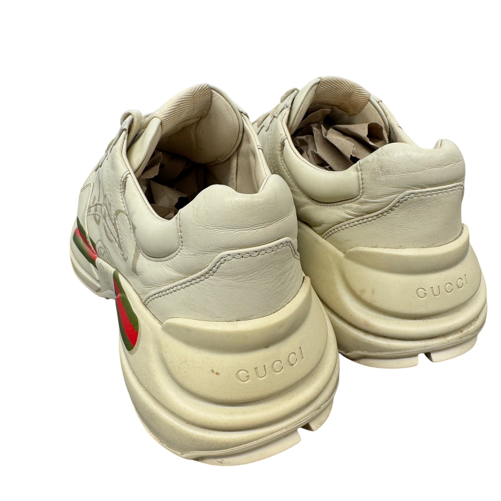 Men's Rhyton Low Trainers Beige Size EU 42.5 / UK 8.5 - Photo 8
