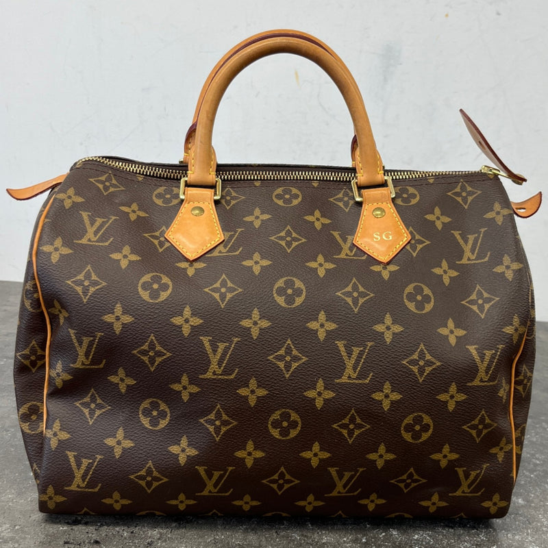 Women's Monogram Speedy 30 Handbag Brown