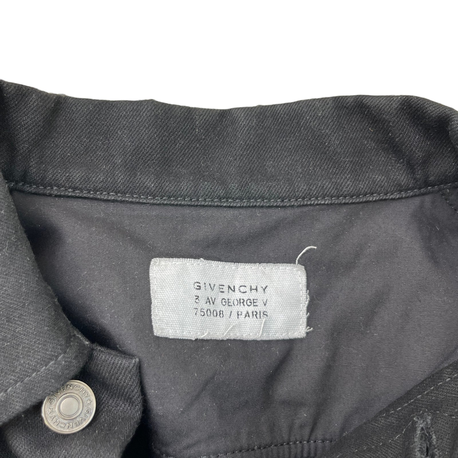 Men's Embroidered Logo Jacket Black Size M - Photo 7