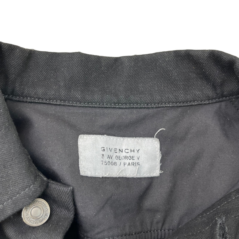 Men's Embroidered Logo Jacket Black Size M