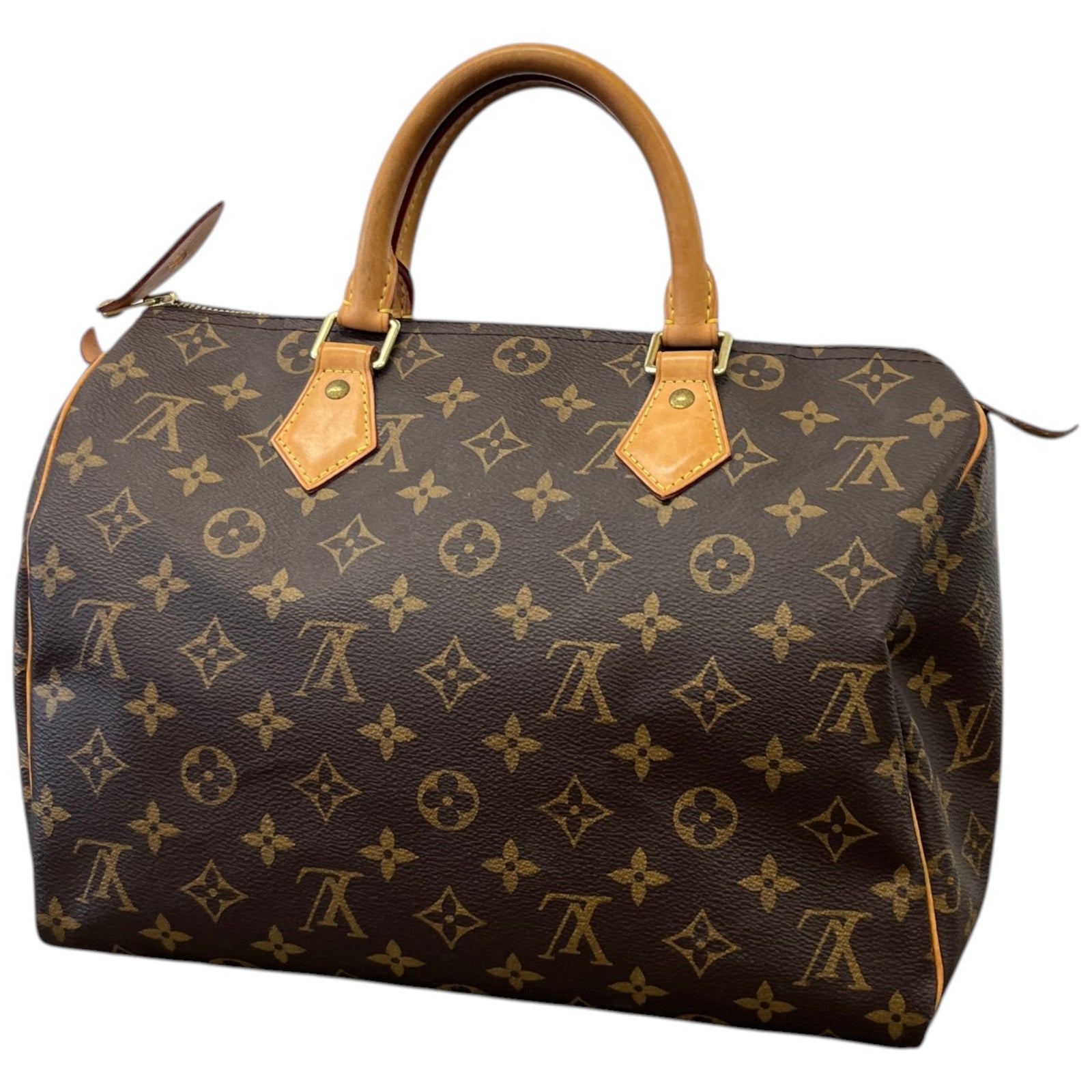 Women's Monogram Speedy 30 Handbag Brown - Photo 9