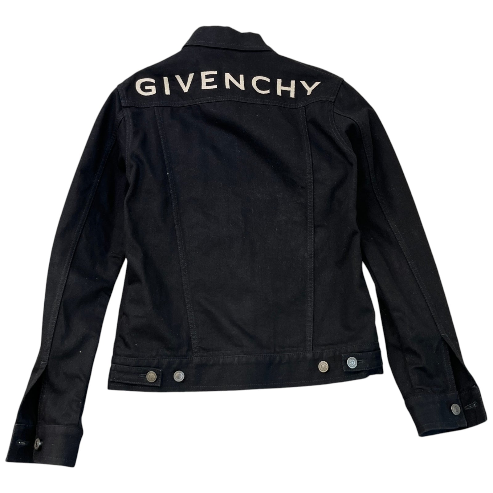 Men's Embroidered Logo Jacket Black Size M - Photo 2