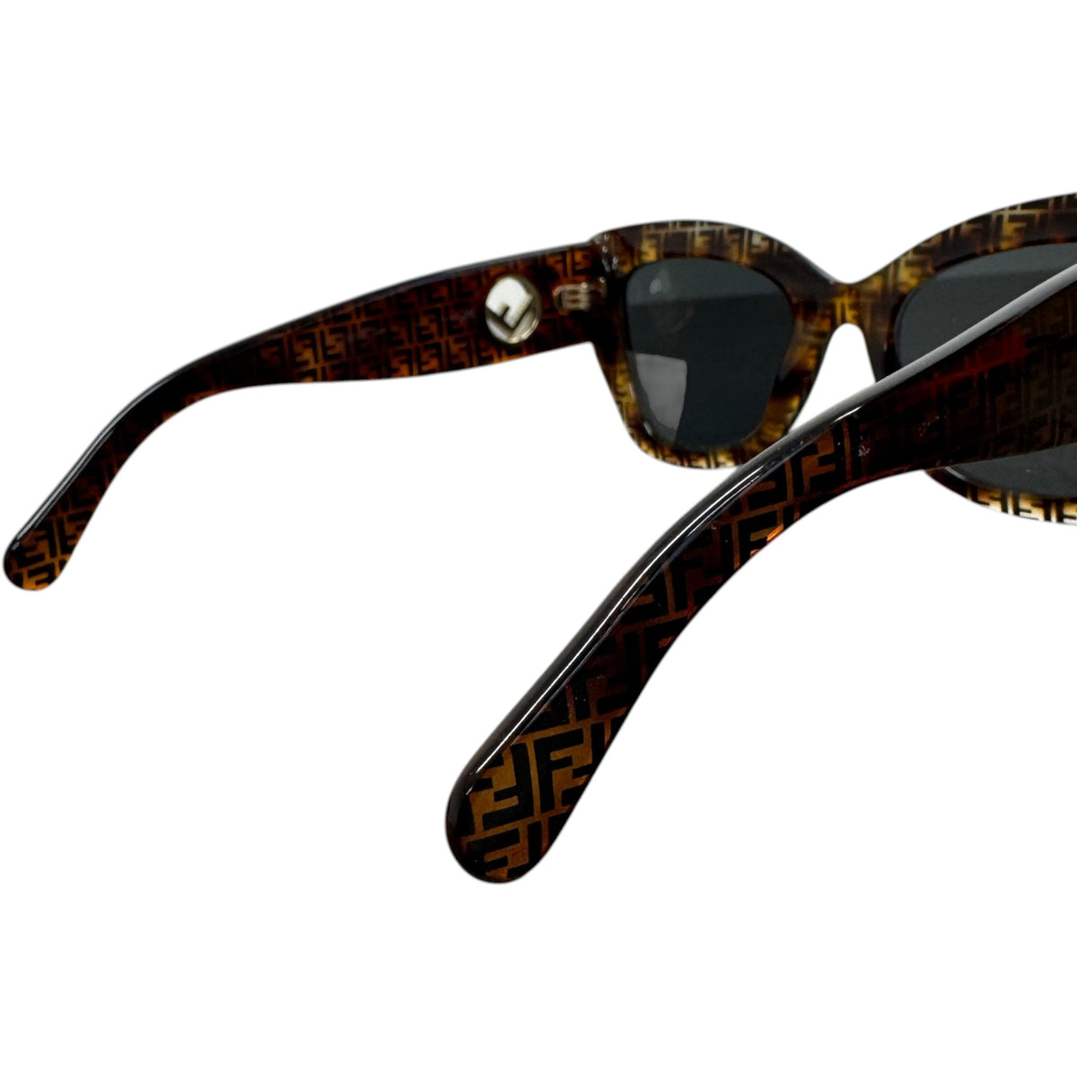 Women's FF0327S Cat Eye Sunglasses Brown - Photo 6