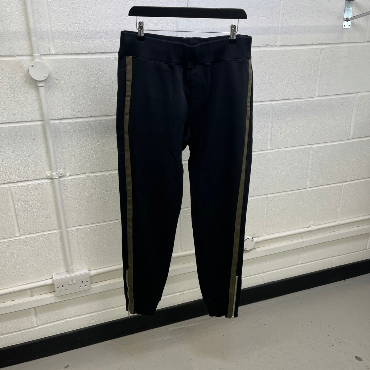 Men's Pantalone Joggers Black Size L / W34 - Photo 8