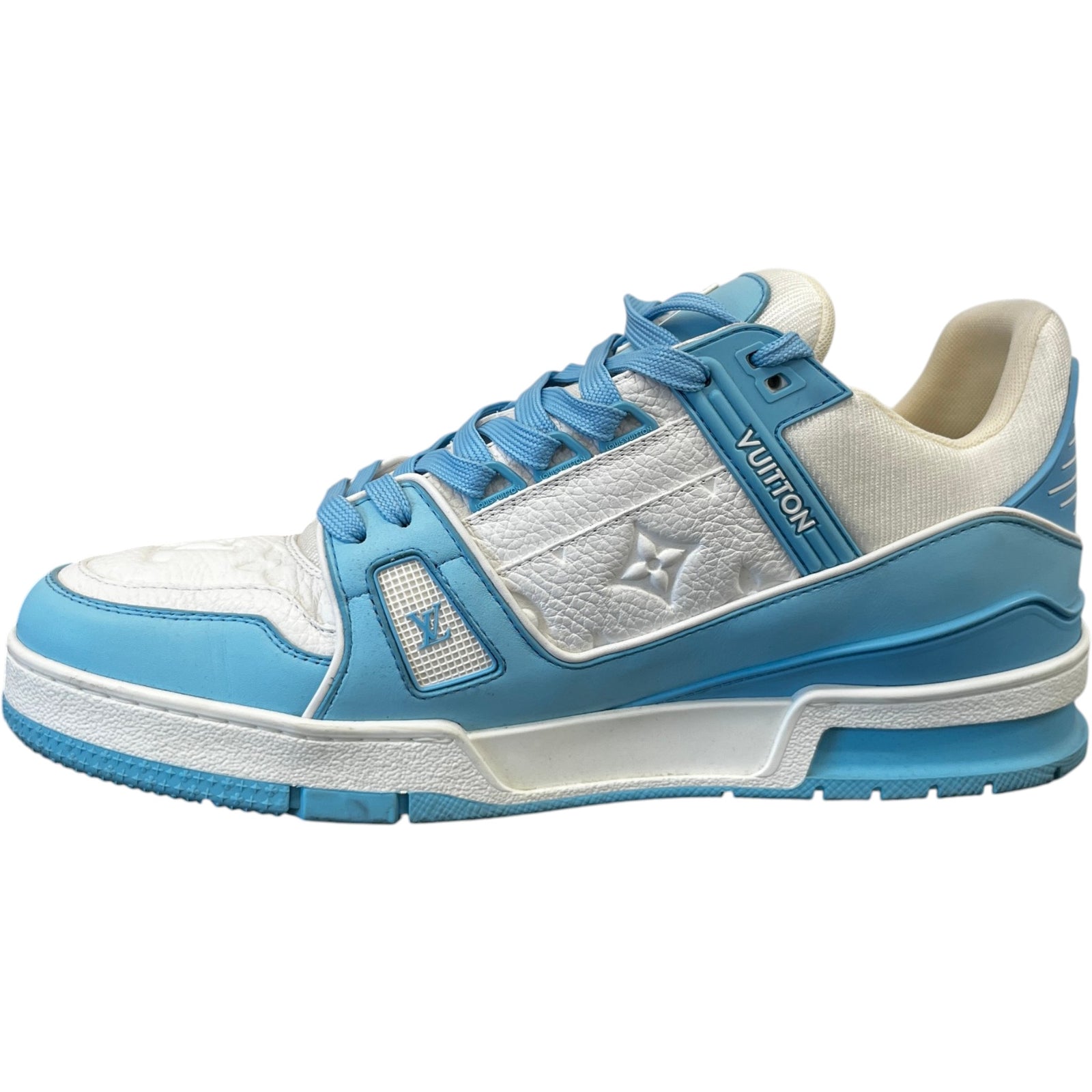 Men's Lv Low Trainers White Size EU 42.5 / UK 8.5 - Photo 2