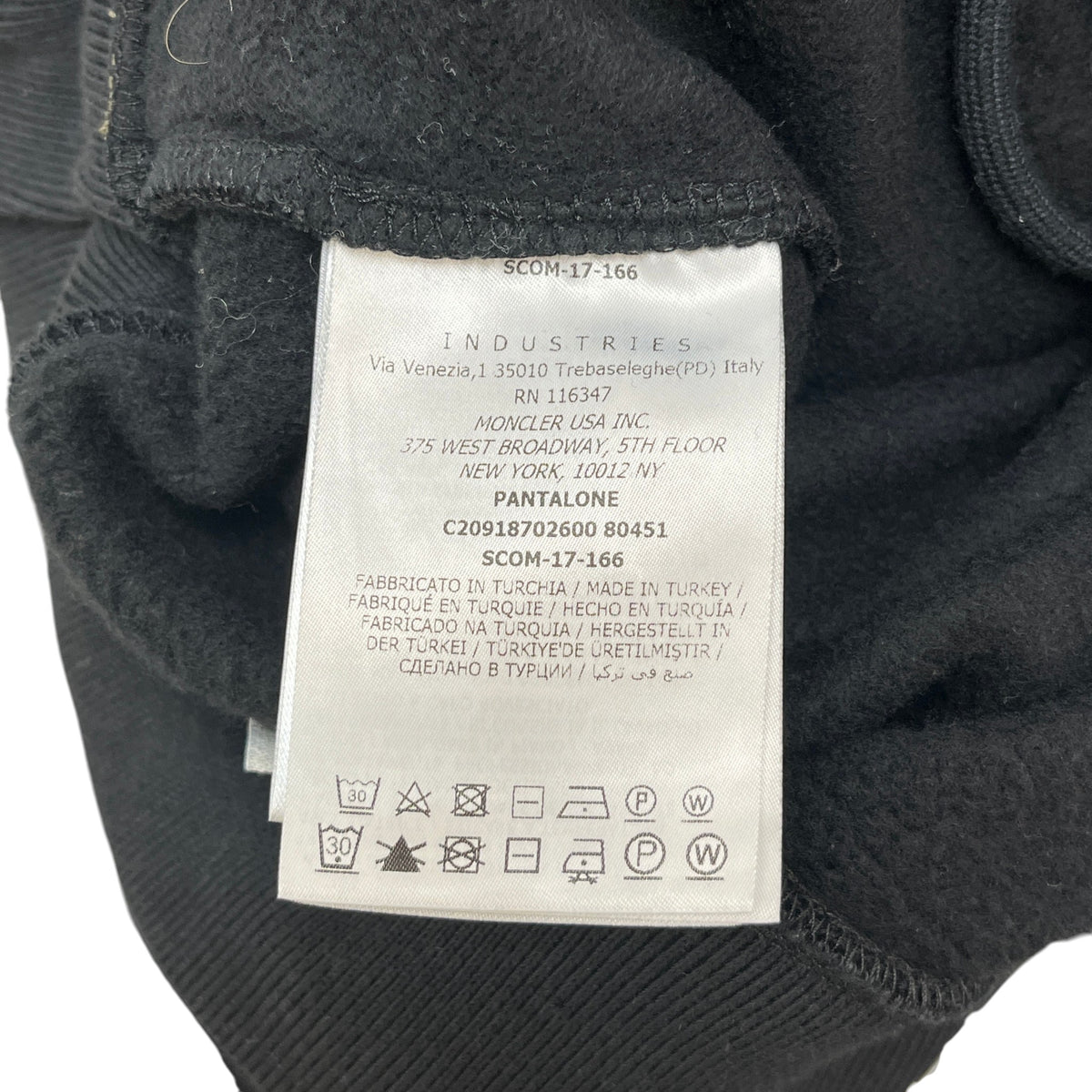Men's Pantalone Joggers Black Size L / W34 - Photo 6