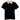 Men's Tape Logo Polo Shirt Black Size M