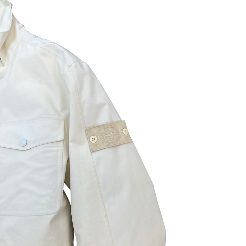 Men's Tank Shield Ghost Piece Down Jacket White Size L