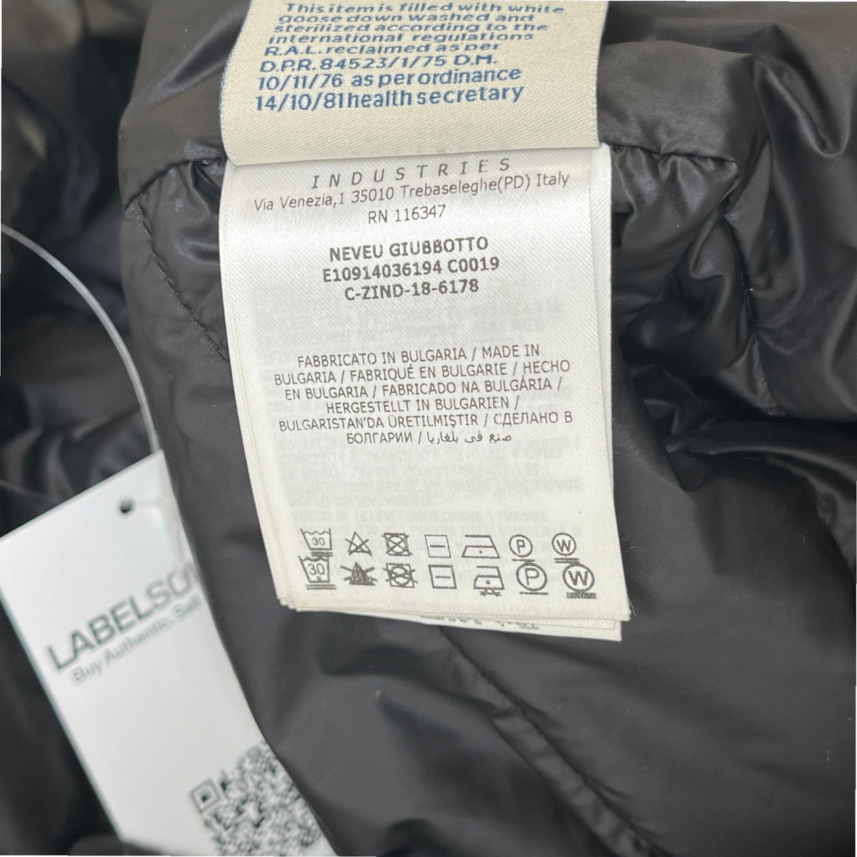 Men's Neveu Down Jacket Black Size 3 / L - Photo 7