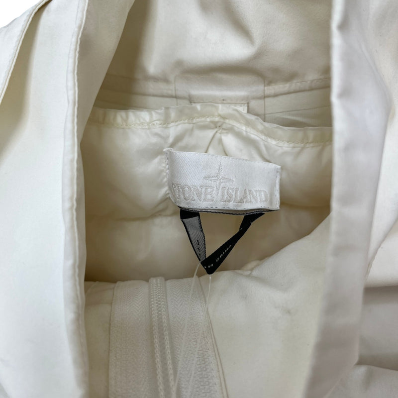 Men's Tank Shield Ghost Piece Down Jacket White Size L