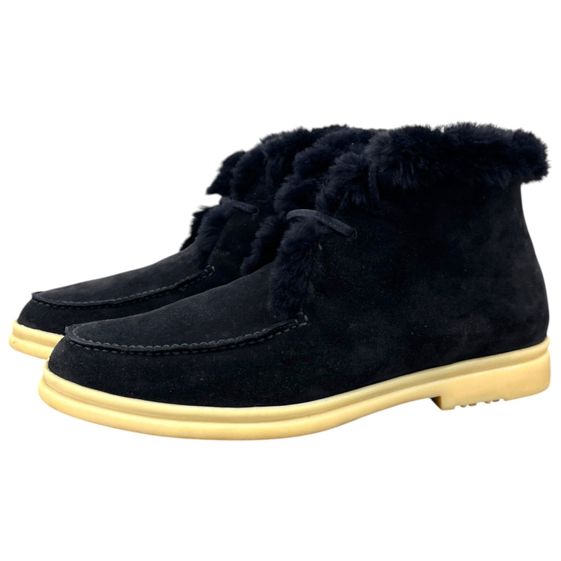 Men's Walk And Walk Fur Lined Boots Navy Size EU 40 / UK 6