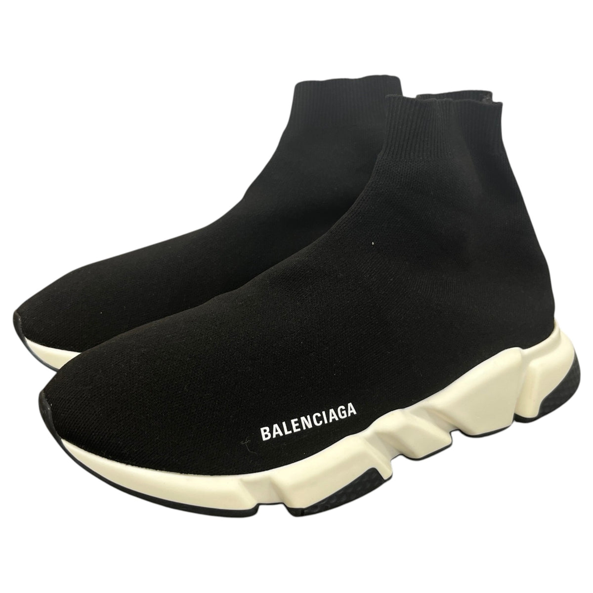 Men's Speed High Trainers Black Size UK 11 / EU 45 - Photo 9