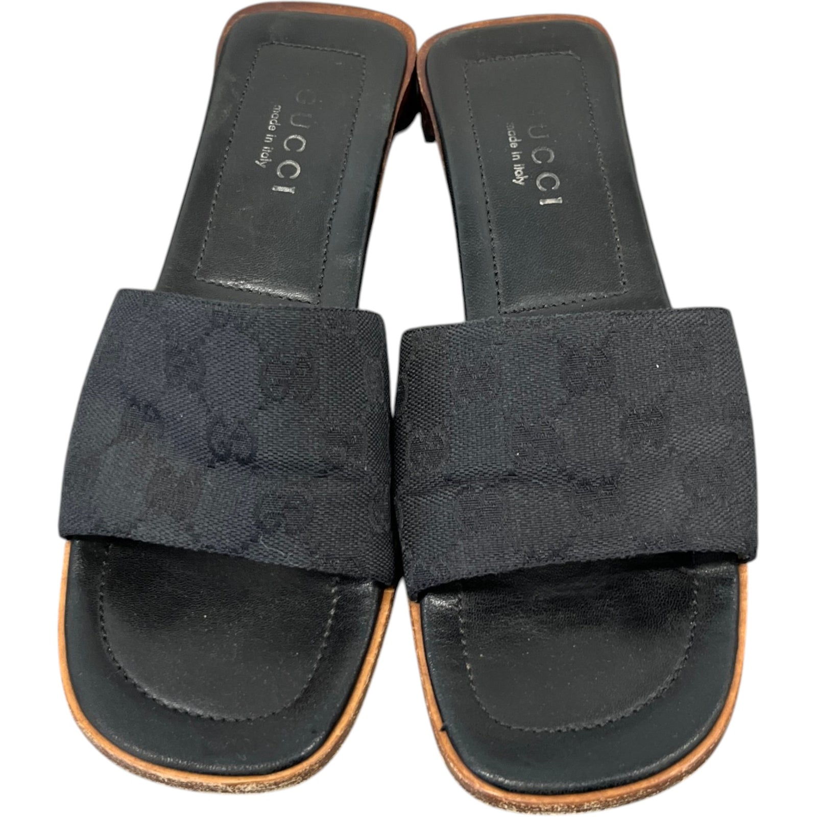 Women's Gg Supreme Sandals Black Size EU 37 / UK 4 - Photo 6