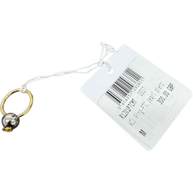 Women's CD Logo Ring Gold Size M