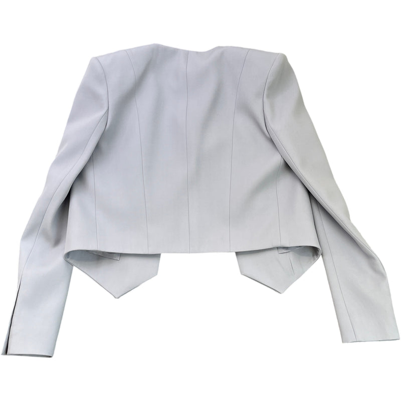 Women's Double Breasted Blazer Jacket Blue Size S