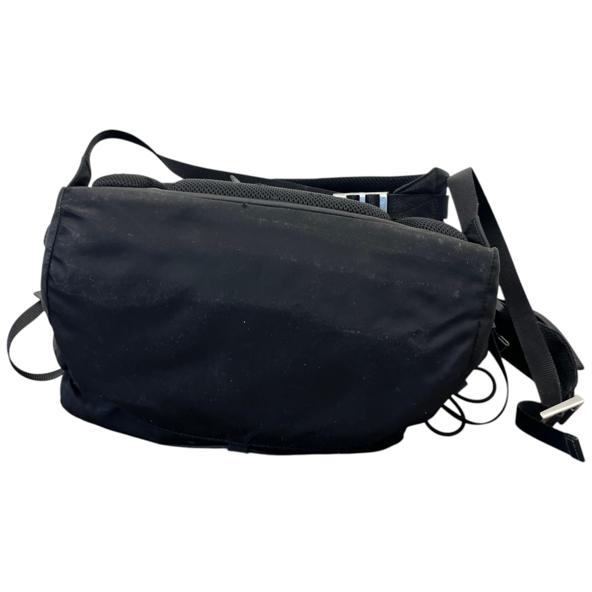 Men's Tessuto nylon compression Backpack Black - Photo 12