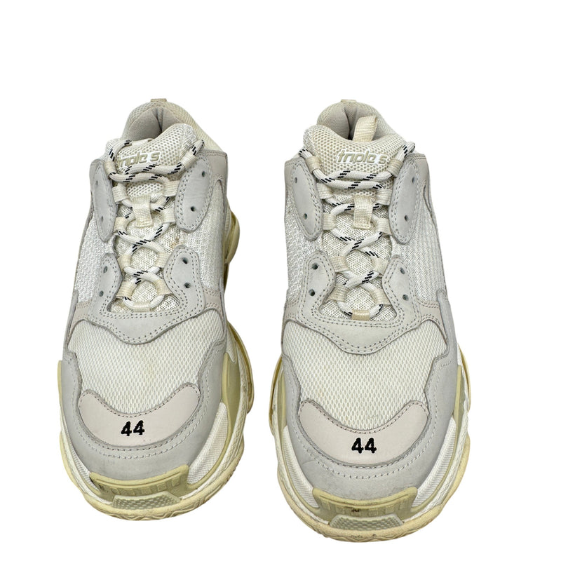 Men's Triple S Low Trainers Cream Size EU 44 / UK 10