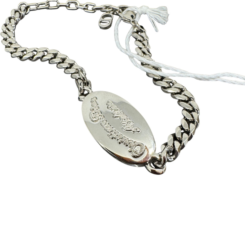 Men's Atelier Logo Bracelet Silver