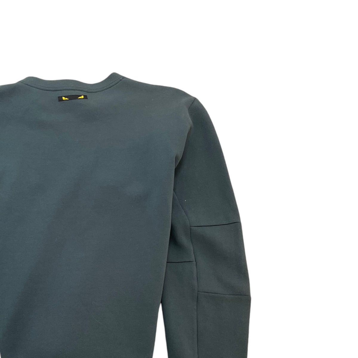Men's Monster Eyes Sweatshirt Green Size XXL - Photo 4
