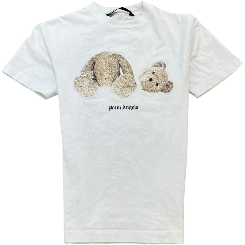 Men's Kill the Bear T-Shirt White Size S