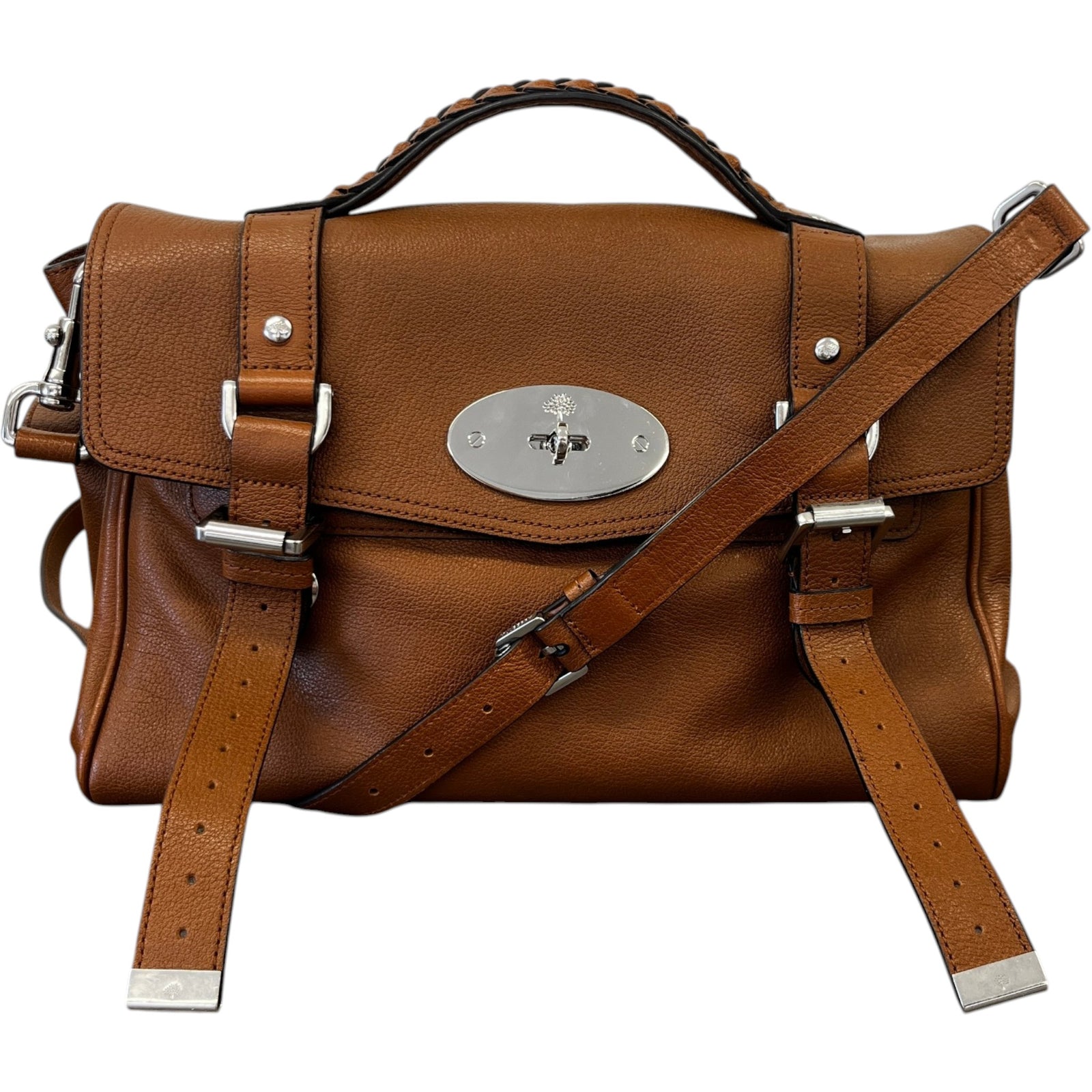 Women's Alexa Satchel Bag Brown - Photo 1