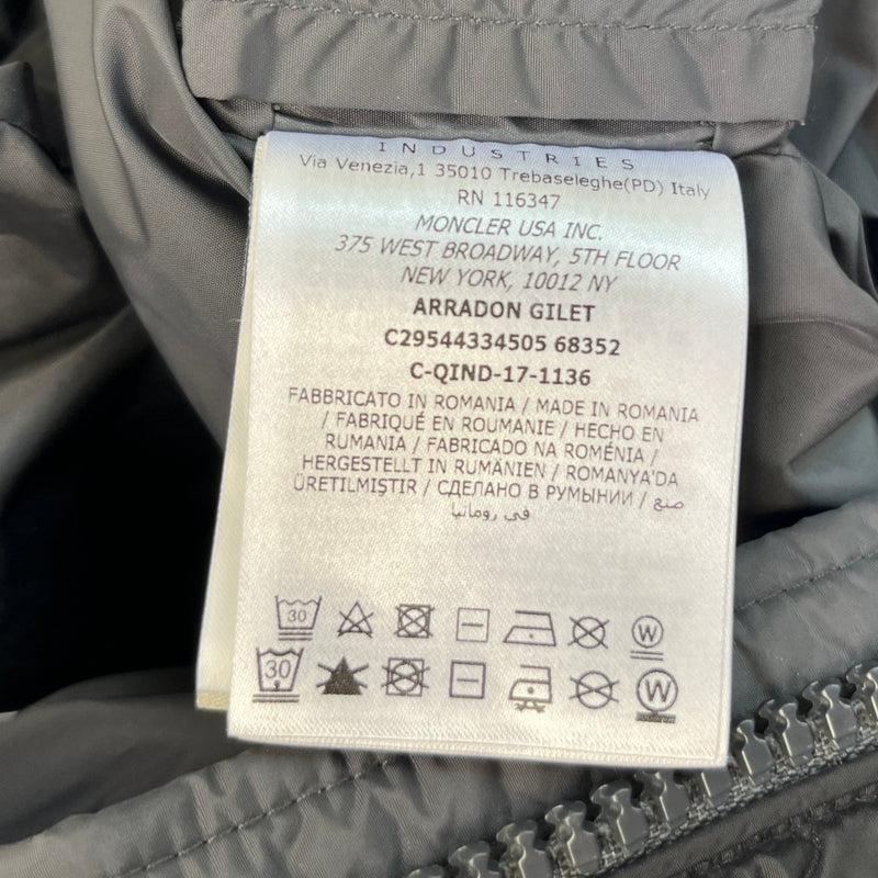 Men's Arradon Kids Age 10 Gilet Black Size XXS